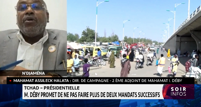 Présidentielle au Tchad : Mahamat Déby promet de ne pas faire plus de 2 mandats successifs