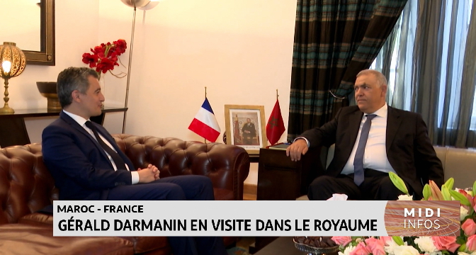 Maroc-France : Gérald Darmanin en visite dans le royaume