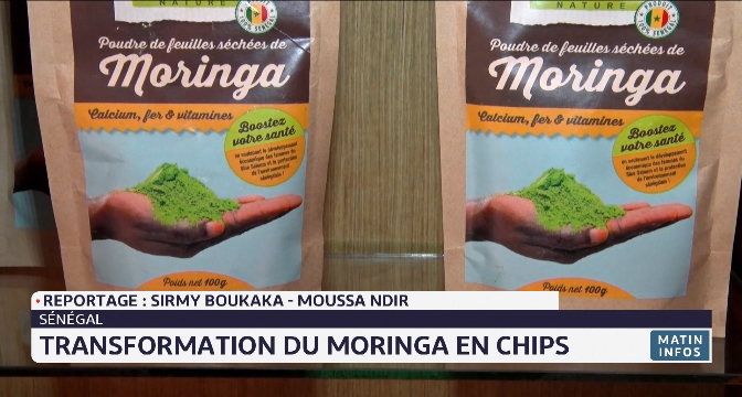Sénégal: transformation du moringa en chips