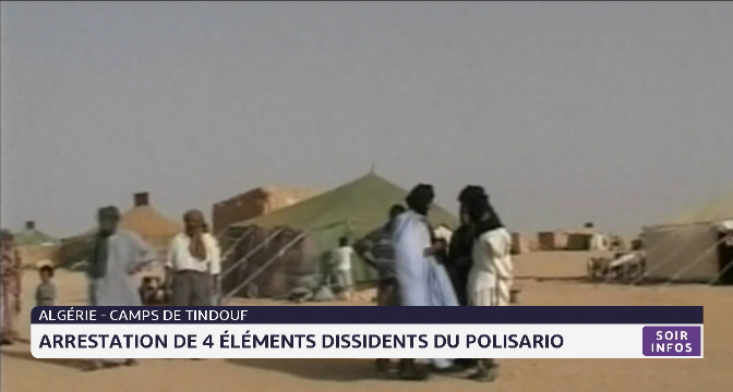 Camps de Tindouf: arrestation de quatre éléments dissidents du "Polisario"