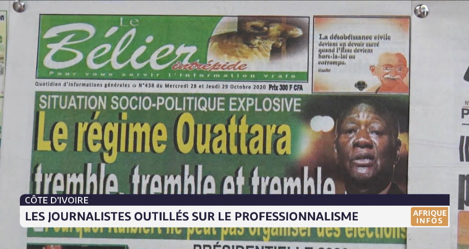 Côte d'Ivoire: les journalistes outillés sur le professionnalisme 