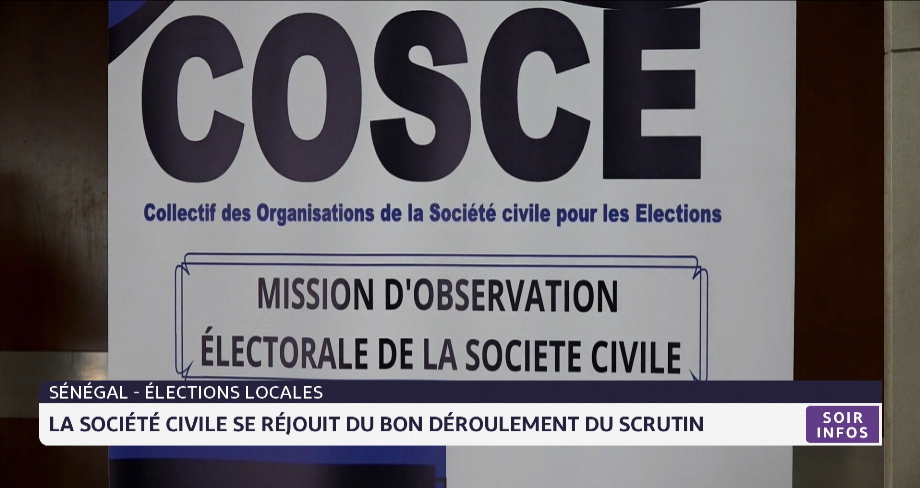 Elections locales au Sénégal: la société civile se réjouit du bon déroulement du scrutin