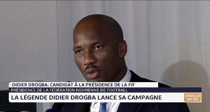Fédération ivoirienne de football: Drogba lance sa campagne 