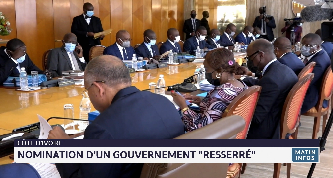 Côte d'Ivoire: nomination d'un gouvernement "resserré"