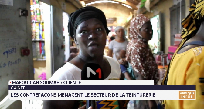 Guinée:  les contrefaçons menacent le secteur de la teinturerie