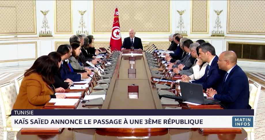 Tunisie: Kaïs Saïed annonce le passage à une 3ème République