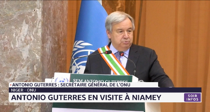 Niger: Antonio Guterres en visite à Niamey