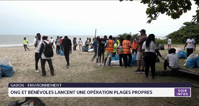 Gabon: ONG et bénévoles lancent une opération plages propres