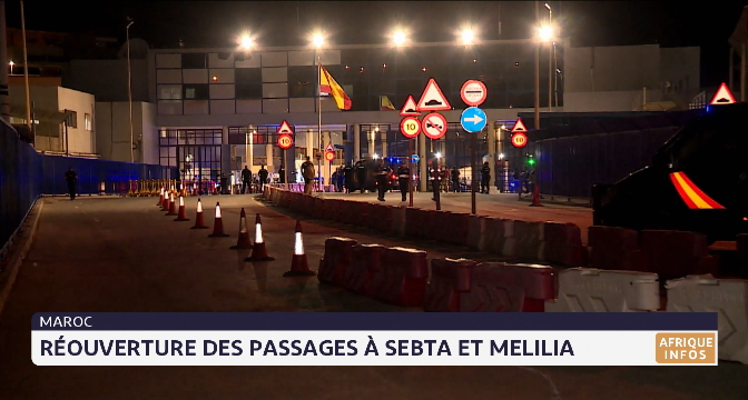 Maroc: réouverture des passages à Sebta et Melilia