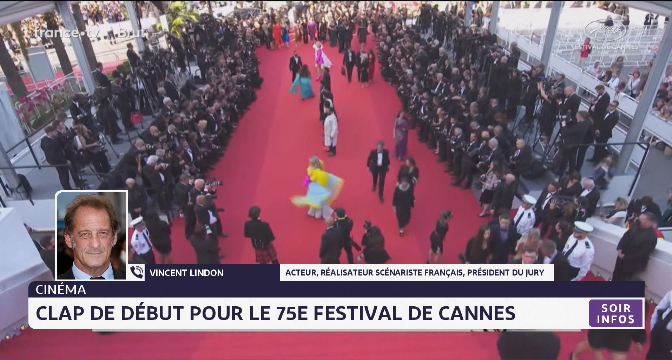 Clap de début pour le 75e Festival de Cannes