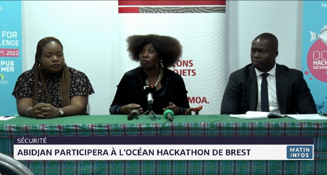 Sécurité: Abidjan participera à l'Océan Hackathon 2022 à Brest