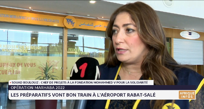 Marhaba 2022: les opérations vont bon train à l'aéroport Rabat-Salé