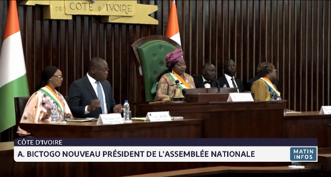 Côte d'Ivoire: A. Bictogo nouveau président de l'assemblée nationale 