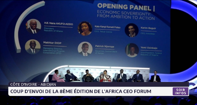 Côte d'Ivoire-Abidjan: coup d'envoi de la 8ème édition de l'Africa CEO Forum 