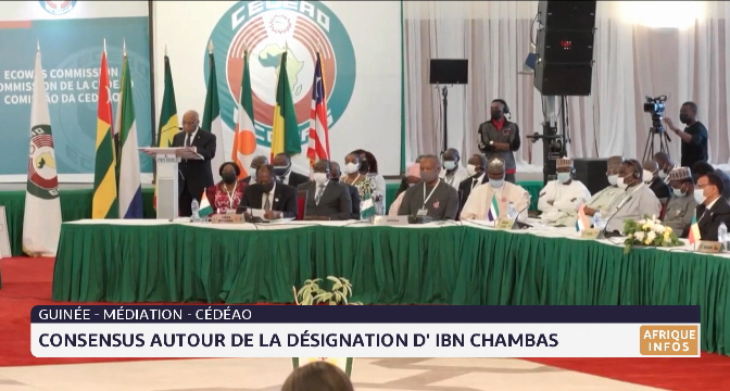 Guinée: consensus autout de la désignation d'Ibn Chambas