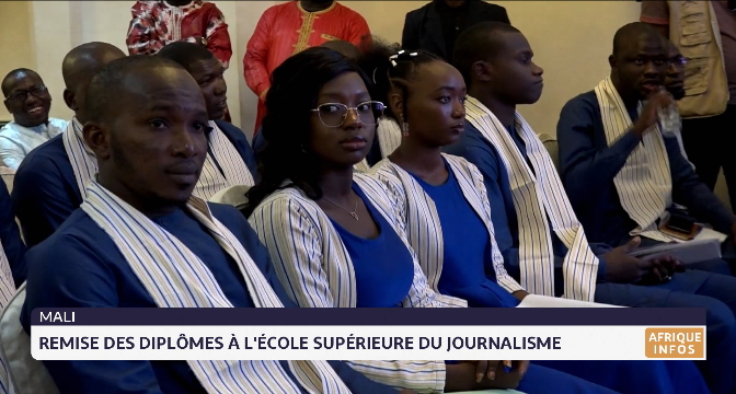 Mali: remise des diplômes à l'école supérieure du journalisme