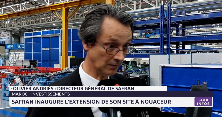 Safran inaugure l'extension de son site à Nouaceur