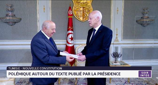 Tunisie-nouvelle constitution : polémique autour du texte publié par la présidence