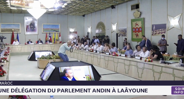 Maroc: Une délégation du parlement andin à Laâyoune