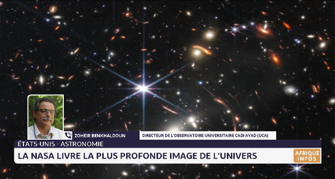 La NASA livre la plus profonde image de l'univers. Lecture Zoheir BenKhaldoun