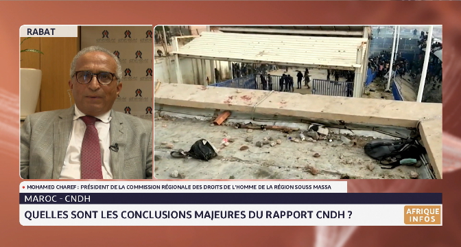Les conclusions majeures du rapport du CNDH avec Mohamed Charef