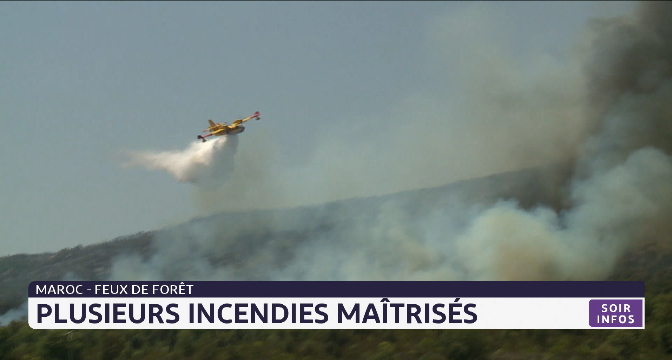 Maroc: plusieurs incendies maîtrisés