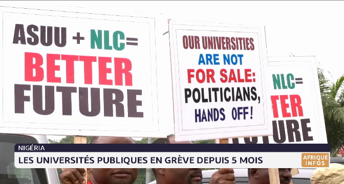 Nigeria : les universités publiques en grève depuis 5 mois