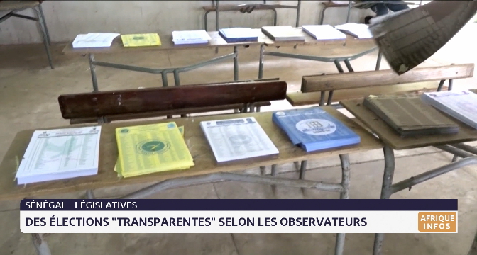 Sénégal-législatives : des élections "transparentes" selon les observateurs