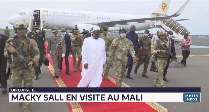 Diplomatie : Macky Sall en visite au mali