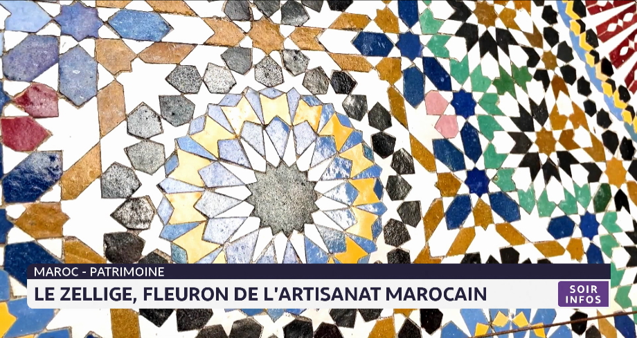 Maroc-patrimoine: le zellige, fleuron de l'artisanat marocain 