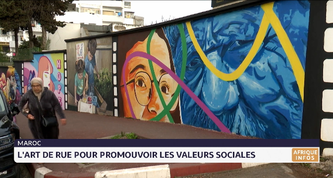 Maroc : L'art de rue pour promouvoir les valeurs sociales