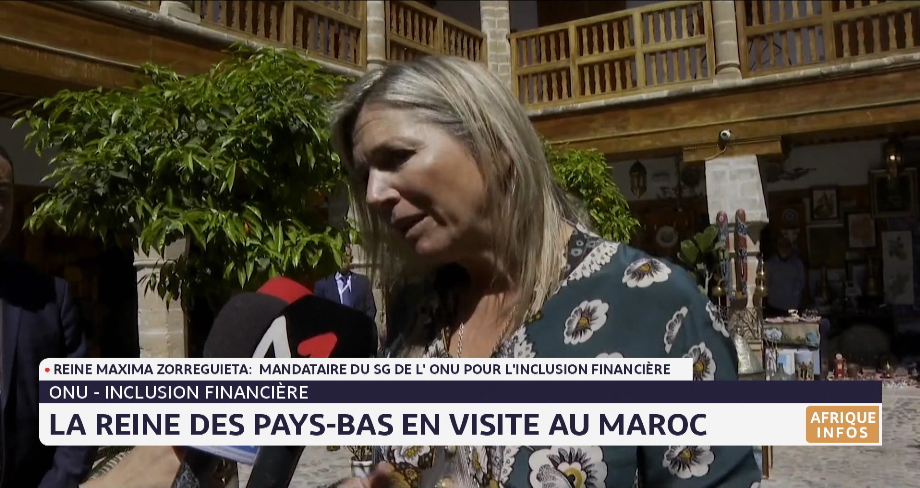 La Reine des Pays-Bas en visite au Maroc