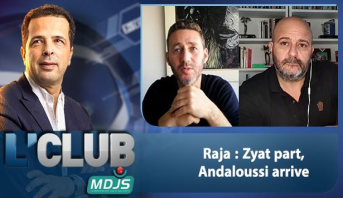 L’CLUB > Raja : Zyat part, Andaloussi arrive