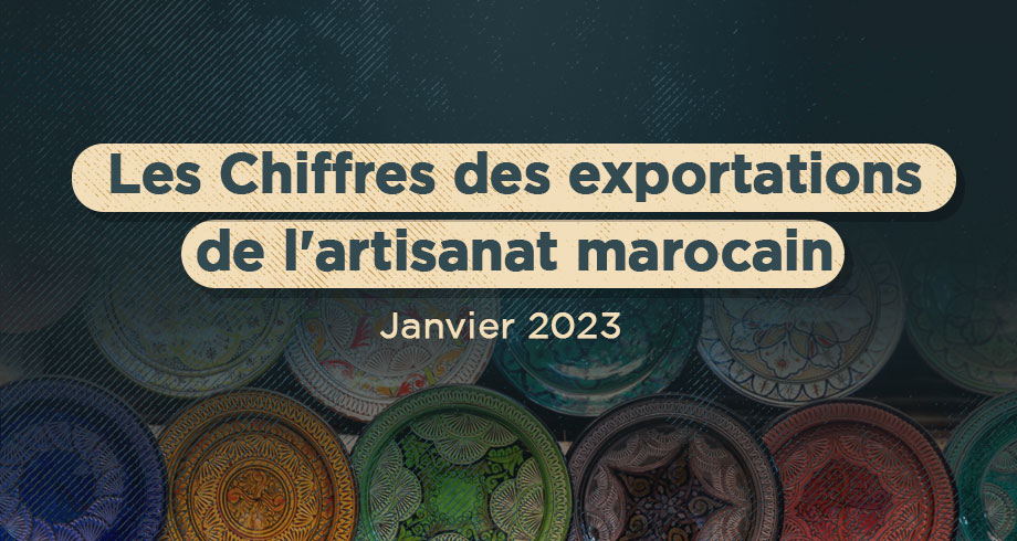 Les Chiffres des exportations de l'artisanat maroc