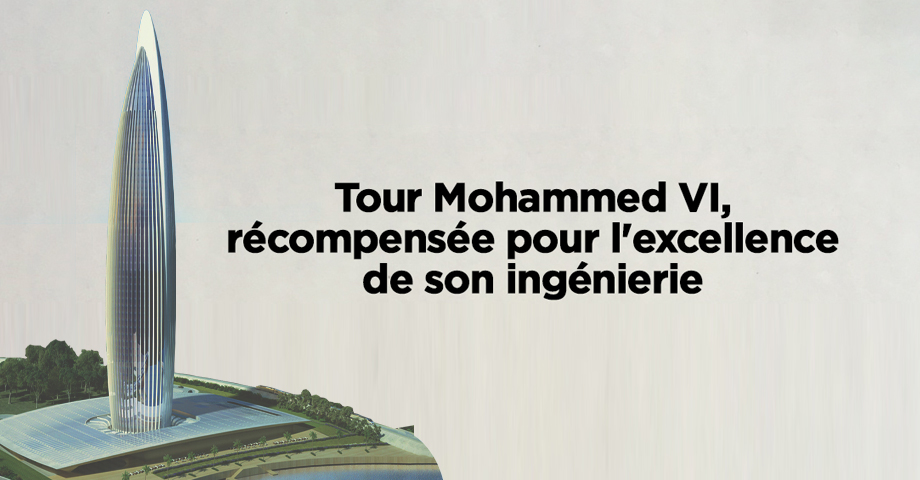  Tour Mohammed VI, récompensée pour l'excellence d