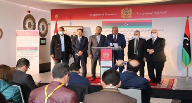 طرفا الحوار الليبي يثمنان دعم الملك محمد السادس الموصول لجهود إنهاء الأزمة الليبية طرفا الحوار الليبي يثمنان دعم الملك محمد السادس الموصول لجهود إنهاء الأزمة الليبية