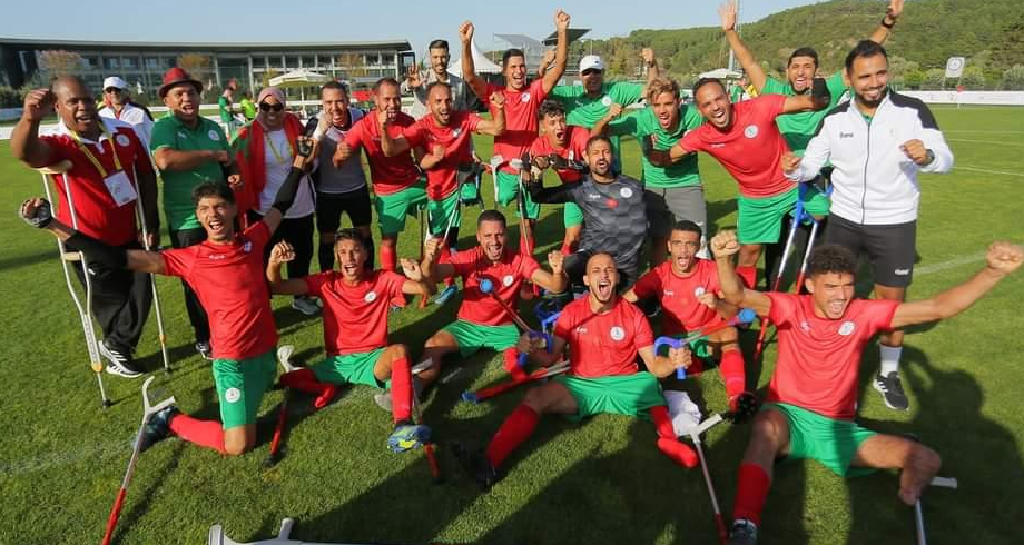 Mondial de football pour amputés : le Maroc au 2e tour 