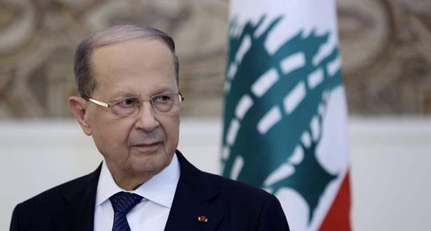 الرئيس اللبناني يجدد الدعوة إلى حوار وطني من أجل إنقاذ البلاد

