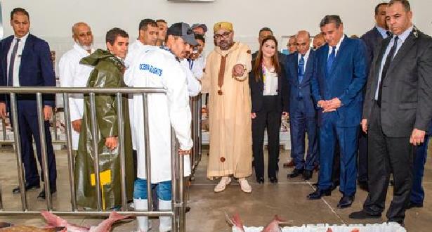 جهة سوس -ماسة .. العناية الملكية بقطاع الصيد التقليدي تتجسد بتدشين نقطة تفريغ مجهزة بإيموران