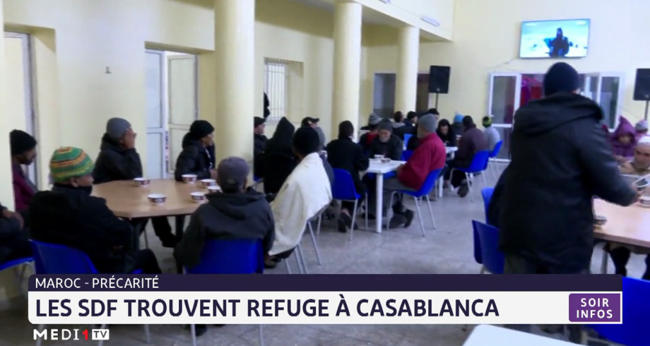 Maroc- précarité: les SDF trouvent refuge à Casablanca 