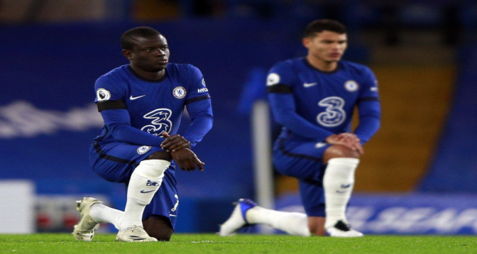 Chelsea:  N’Golo Kanté et Thiago Silva positifs au covid

