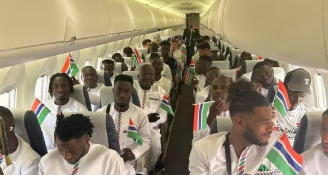 CAN 2023 : L’équipe de Gambie échappe de justesse à un accident d’avion 