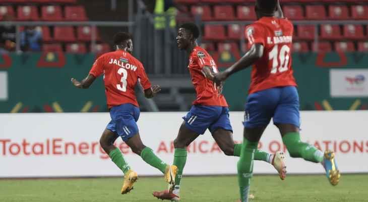 كأس أمم إفريقيا: المنتخب الغامبي يفوز على نظيره الموريتاني (1-0)
