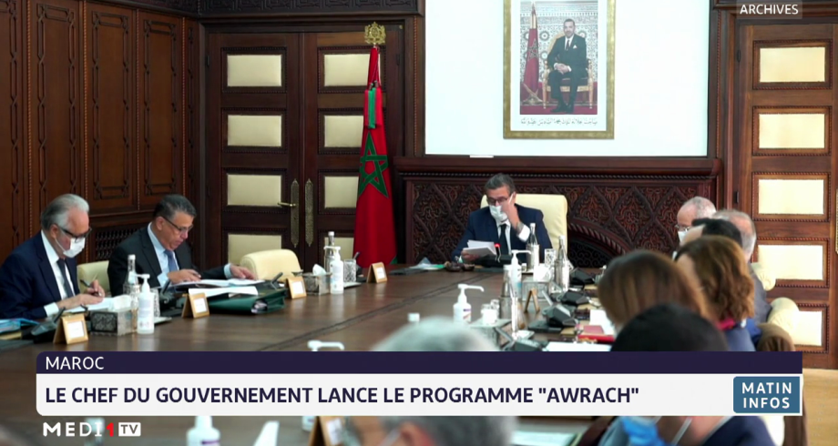 Maroc: le chef de gouvernement lance le programme "Awrach"