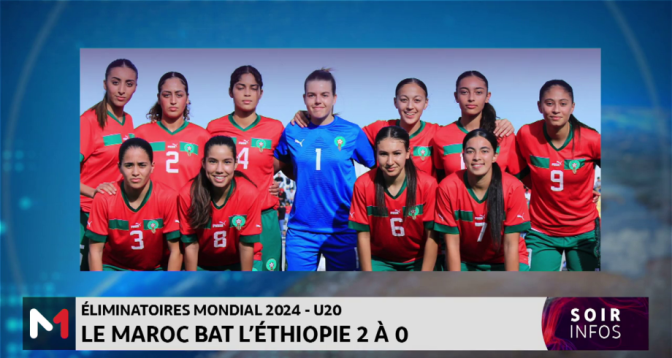 Eliminatoires Mondial-2024: Le Maroc bat l’Éthiopie (2-0)