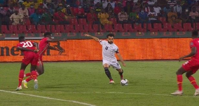 صلاح يهدي مصر هدف الفوز على غينيا في كأس أمم إفريقيا 