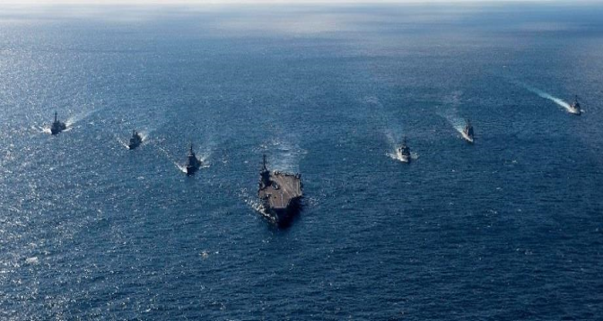 Exercice naval entre Séoul, Tokyo et Washington