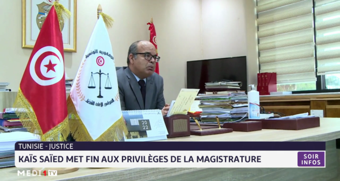 Tunisie: Kais Saied met fin aux privilèges de la magistrature