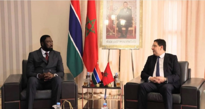La Gambie salue l’Initiative de SM le Roi Mohammed VI pour favoriser l’accès des pays du Sahel à l’Océan Atlantique


