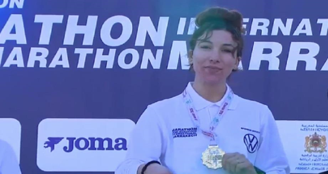 Semi-Marathon international de Marrakech : la Marocaine Fatima Ezzahra Birdaha remporte le titre